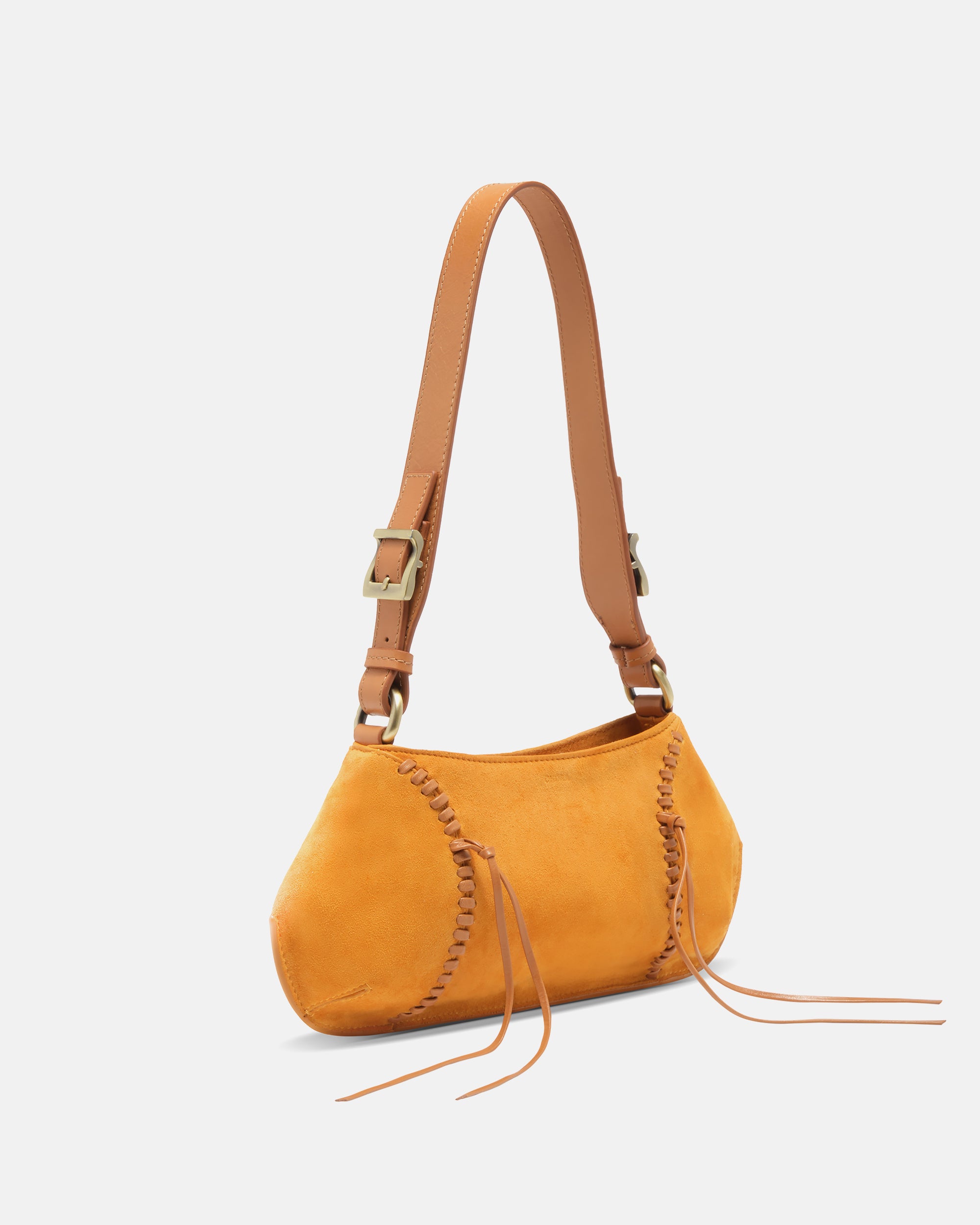 Moni Purse - Tan Suede