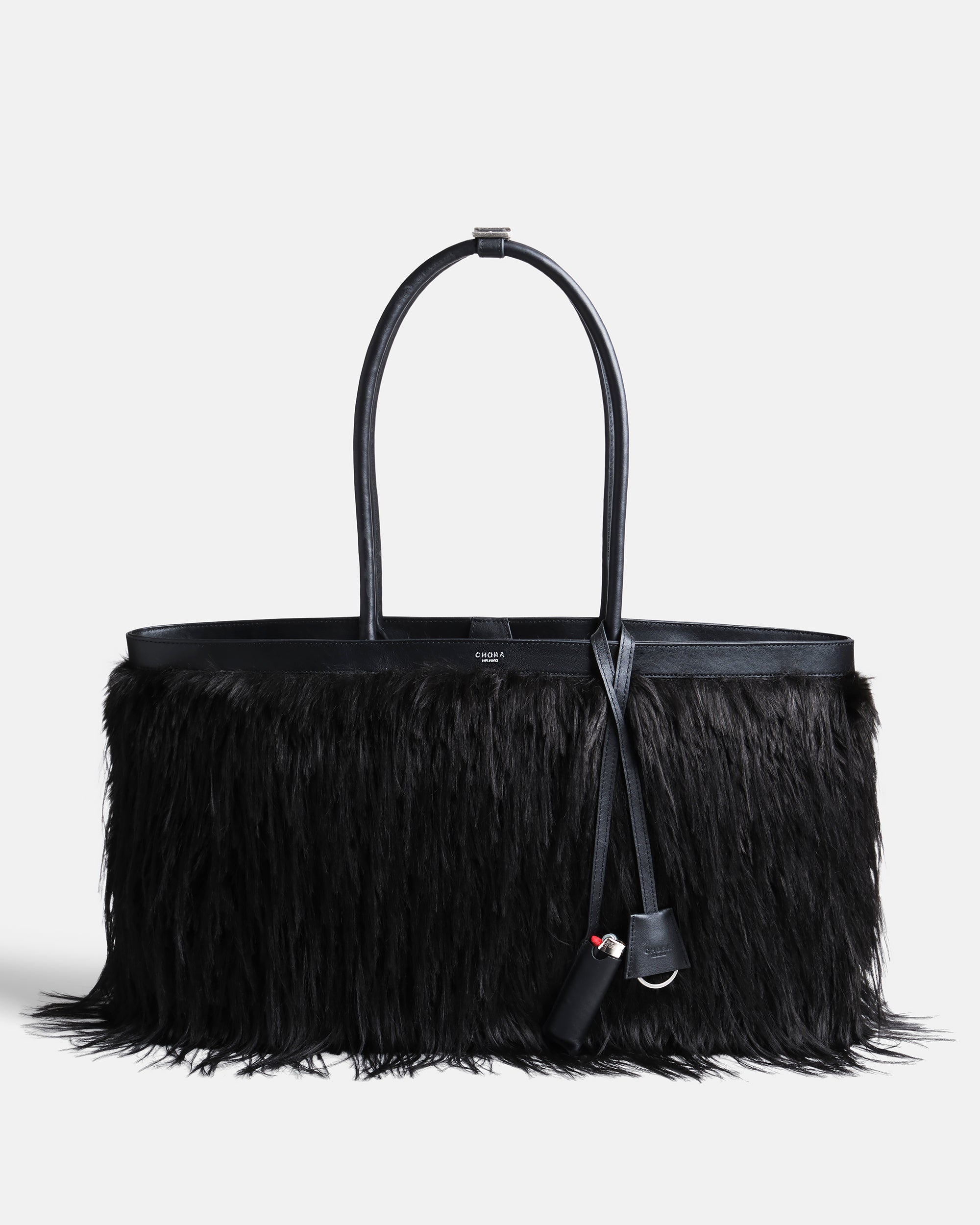 Gaia - Faux Fur Black