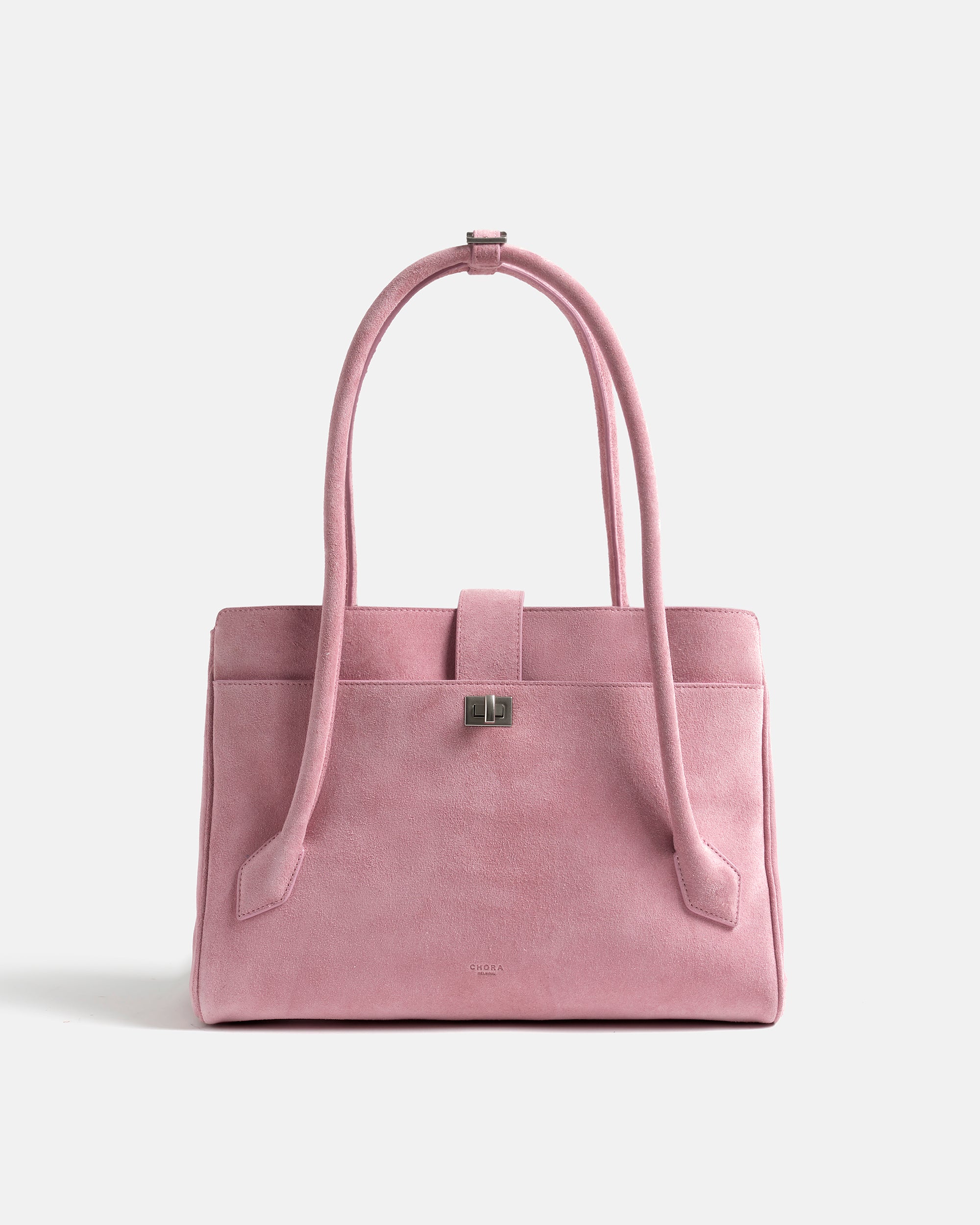 Cleo - Light Pink Suede