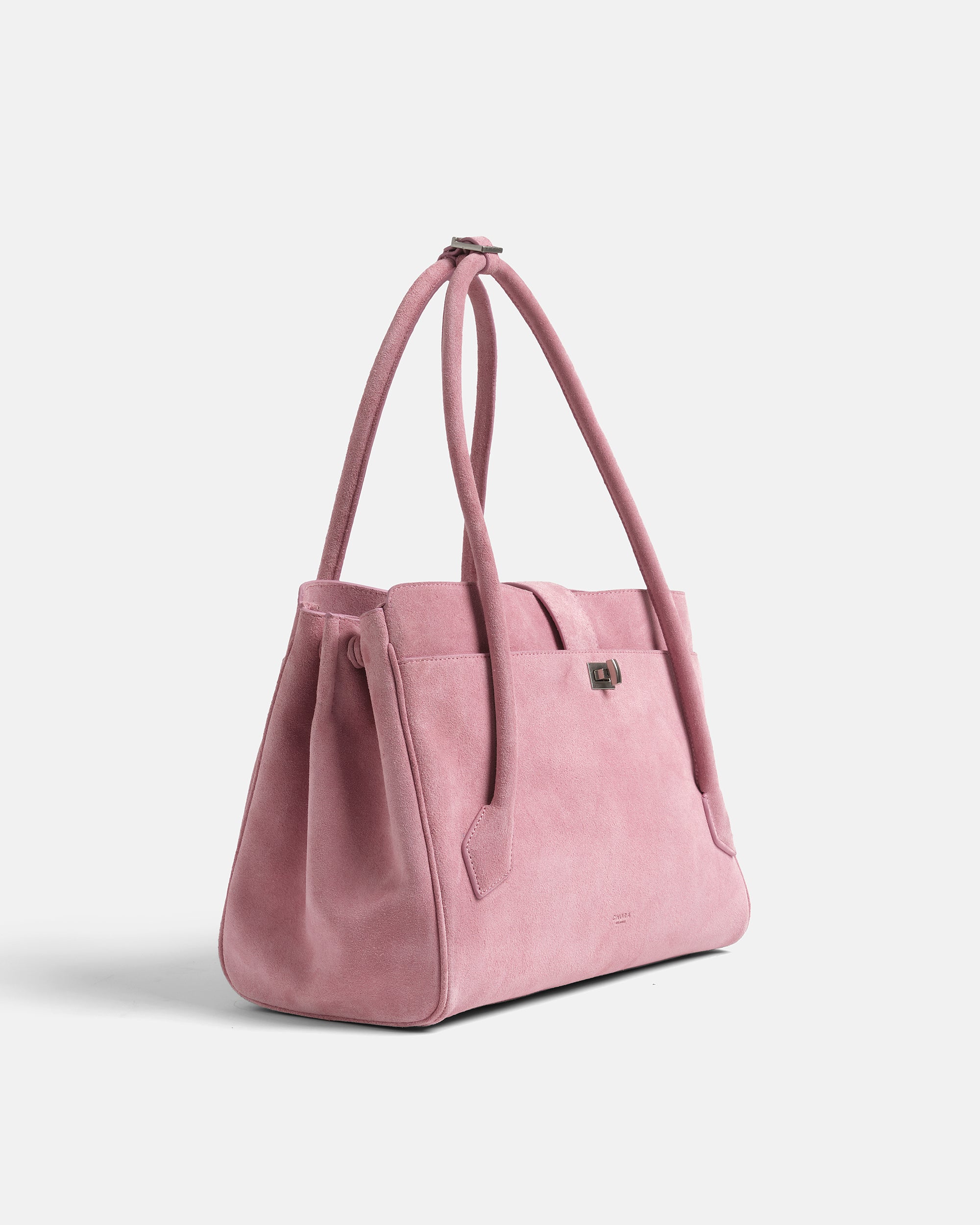 Cleo - Light Pink Suede