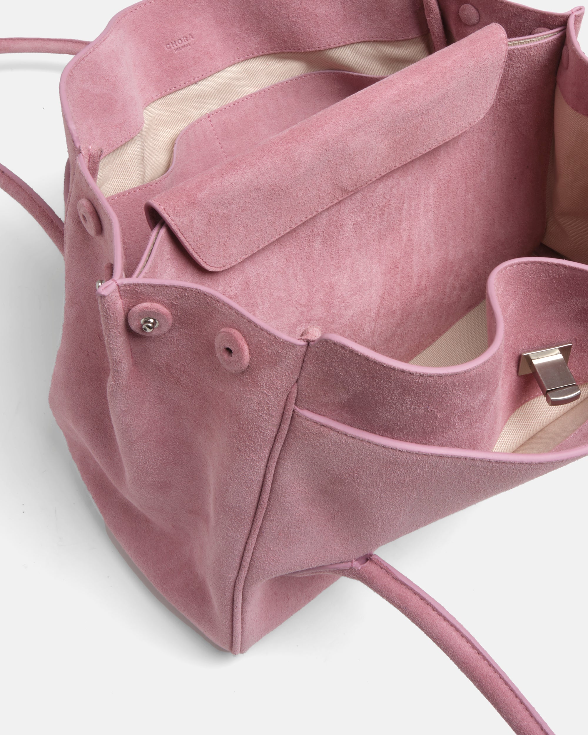 Cleo - Light Pink Suede