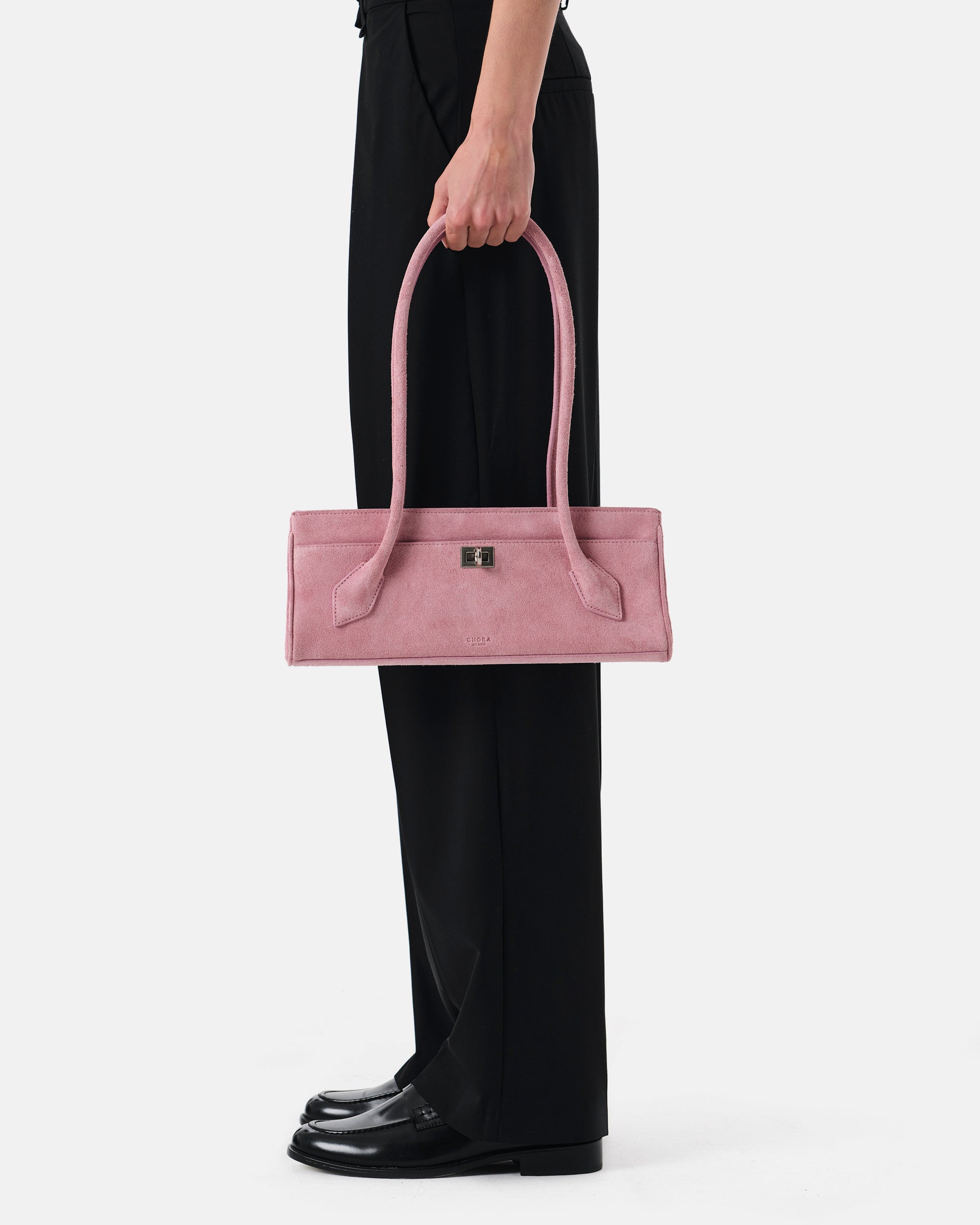 Isla - Light Pink Suede