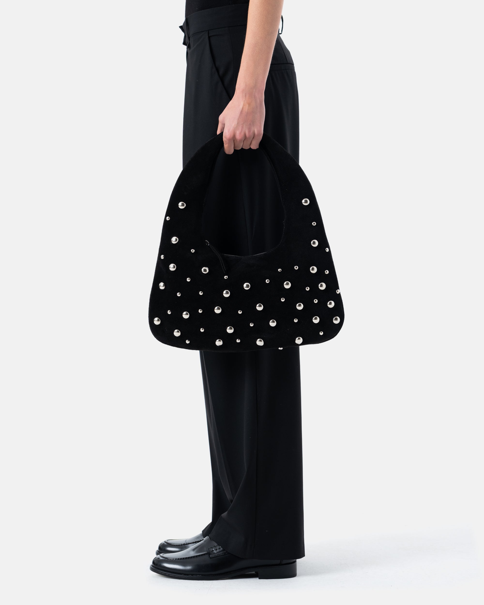 Stera Stumb - Black Suede