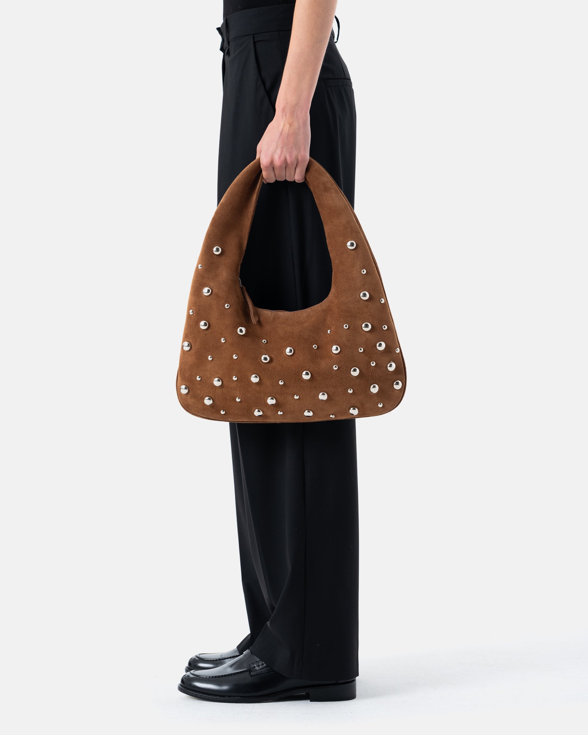 Stera Stumb - Brown Suede