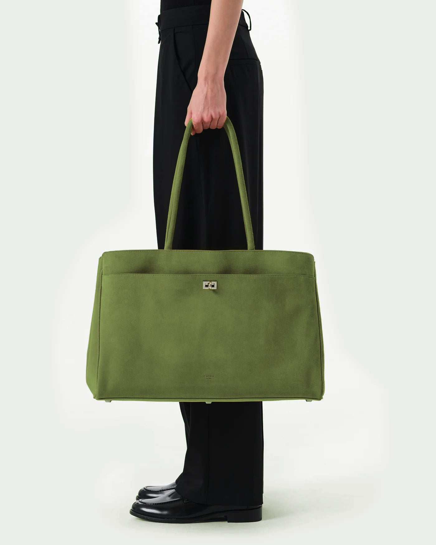 Gaia - Olive Suede
