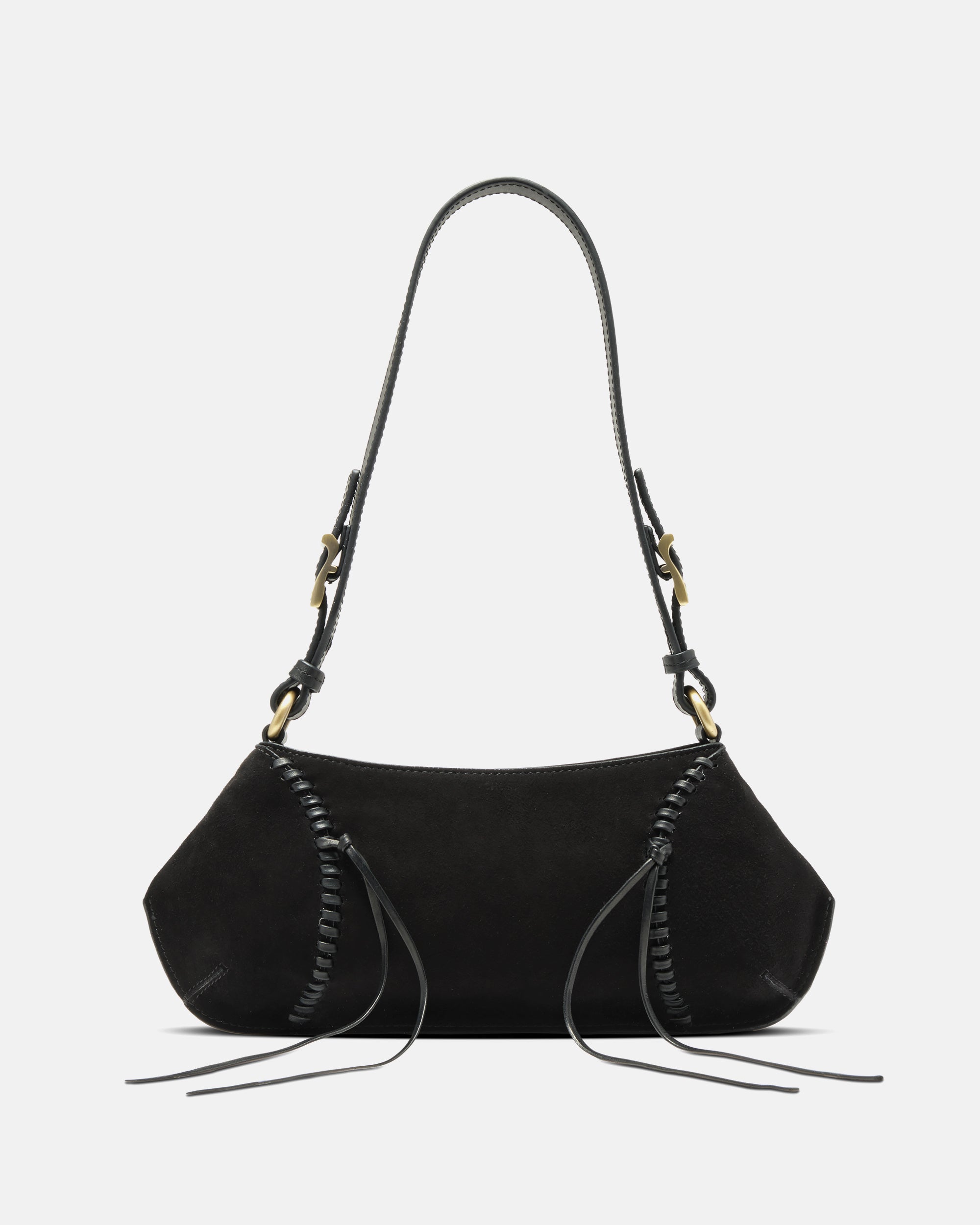 Moni Purse - Black Suede