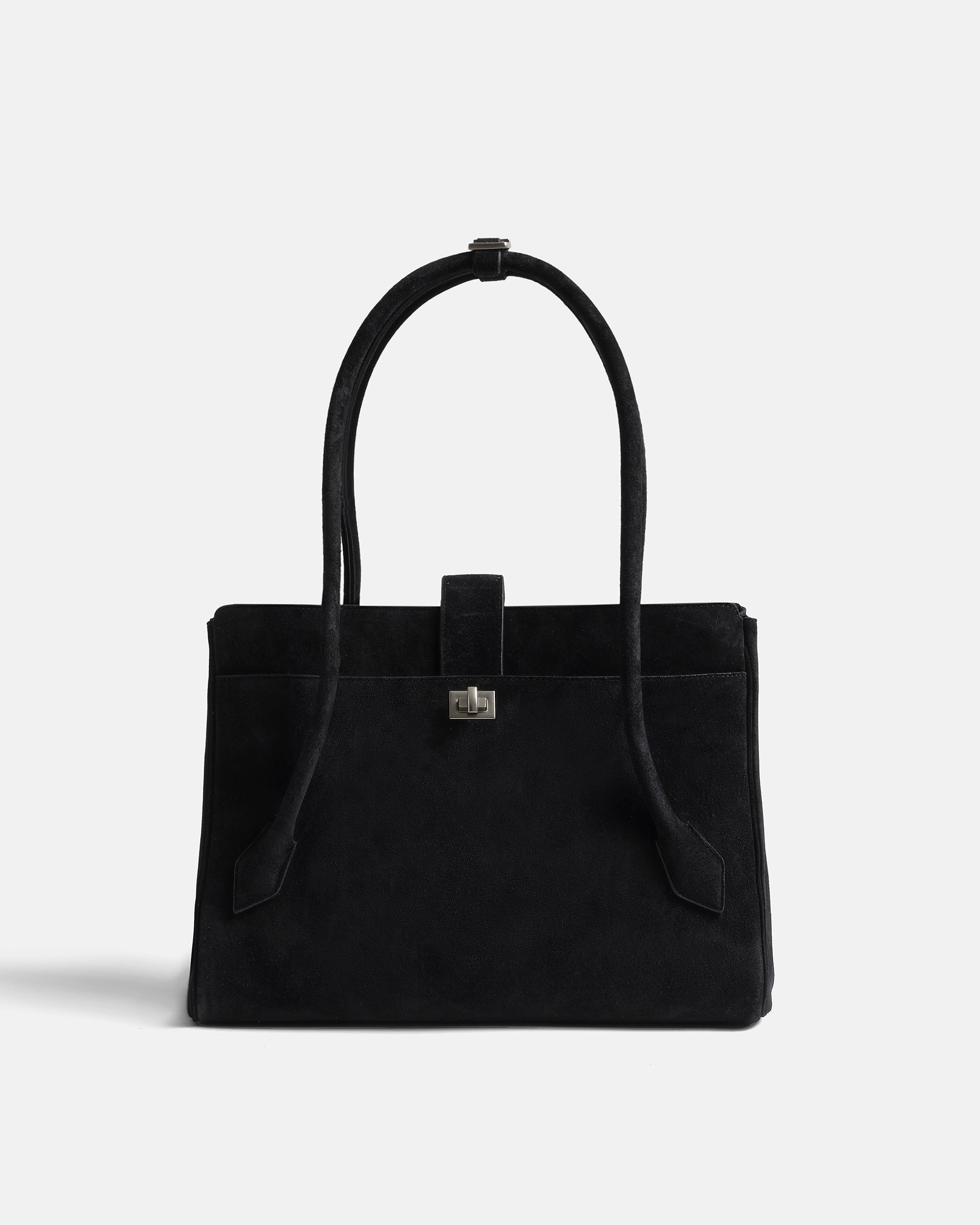 Cleo - Black Suede