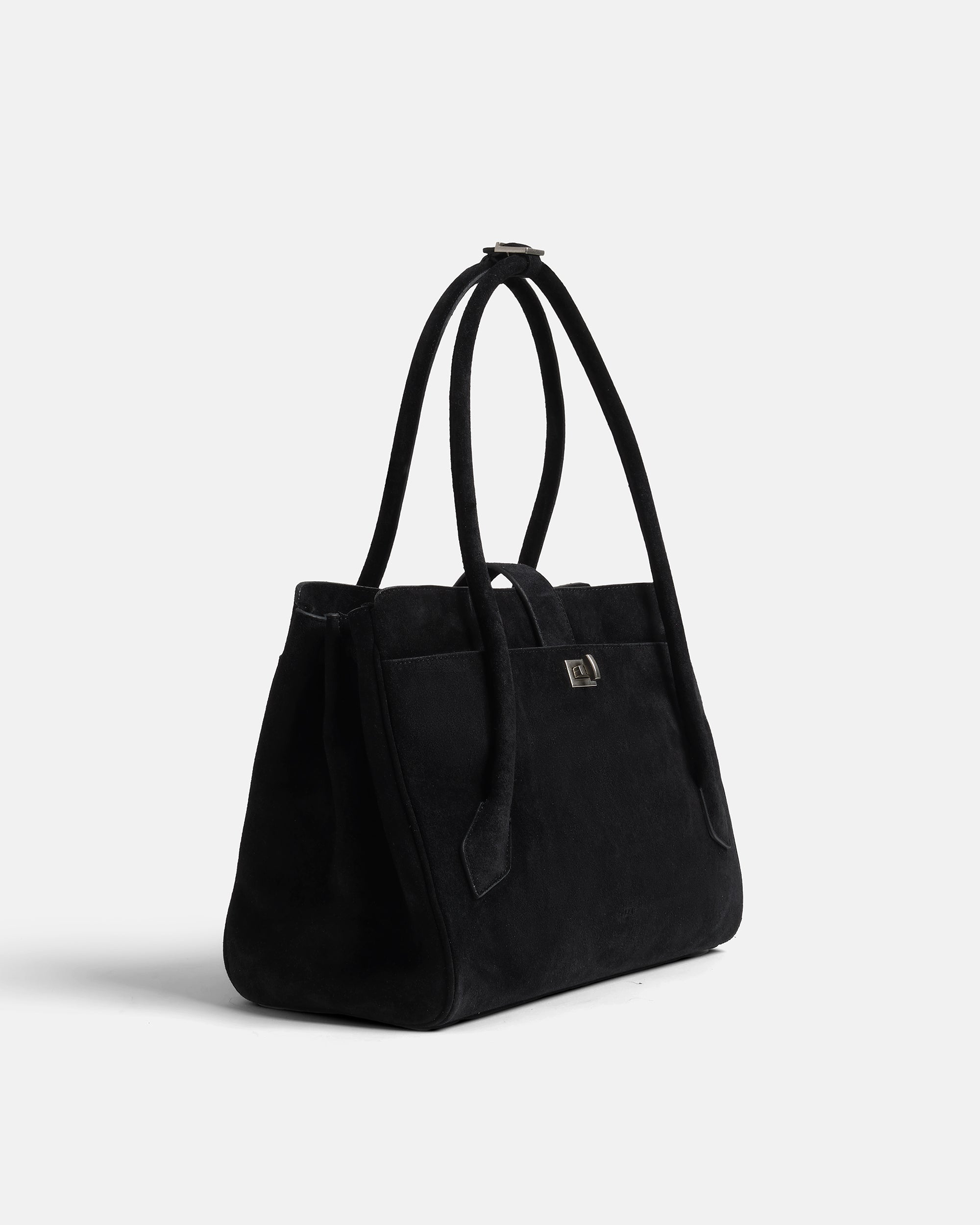 Cleo - Black Suede