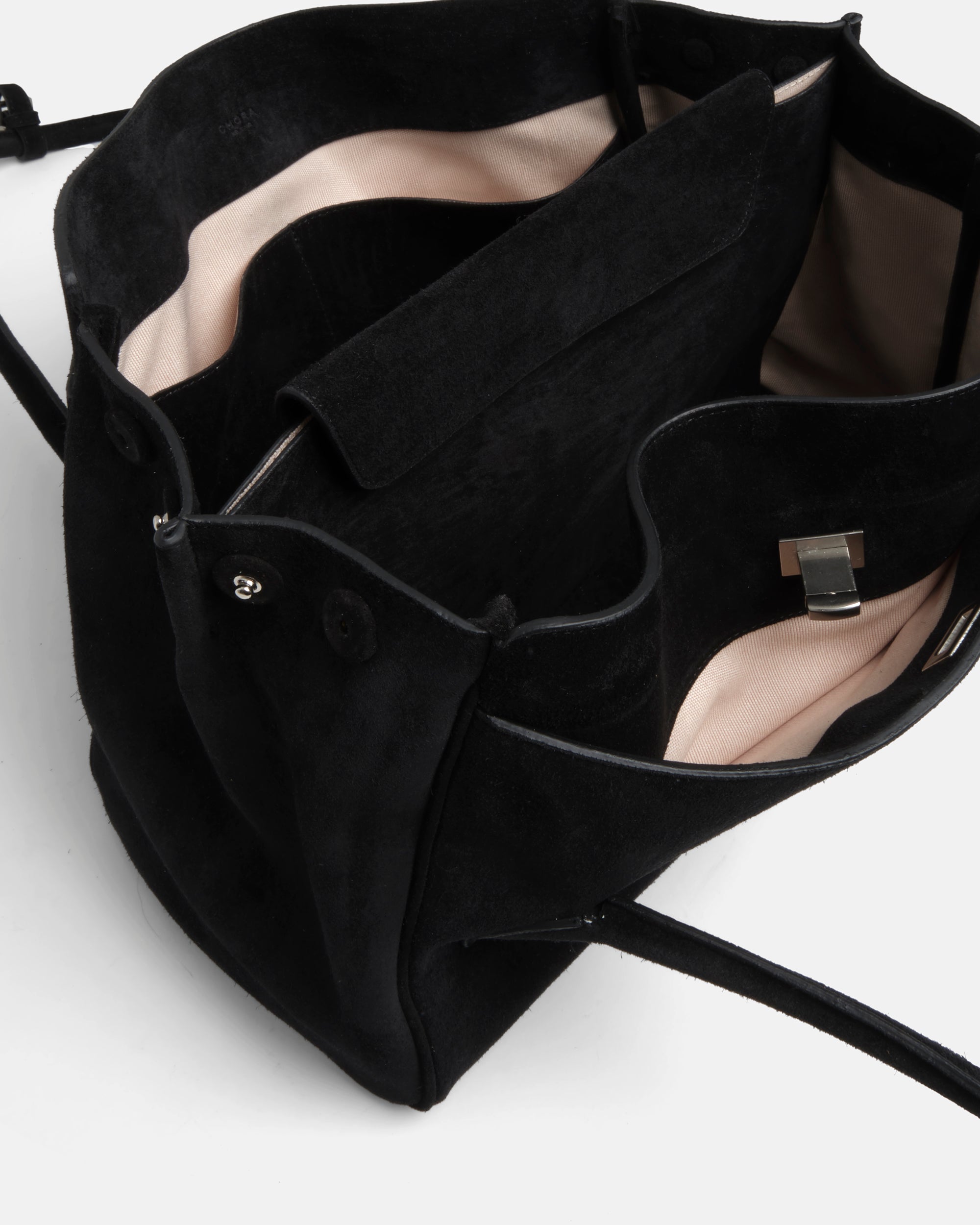 Cleo - Black Suede