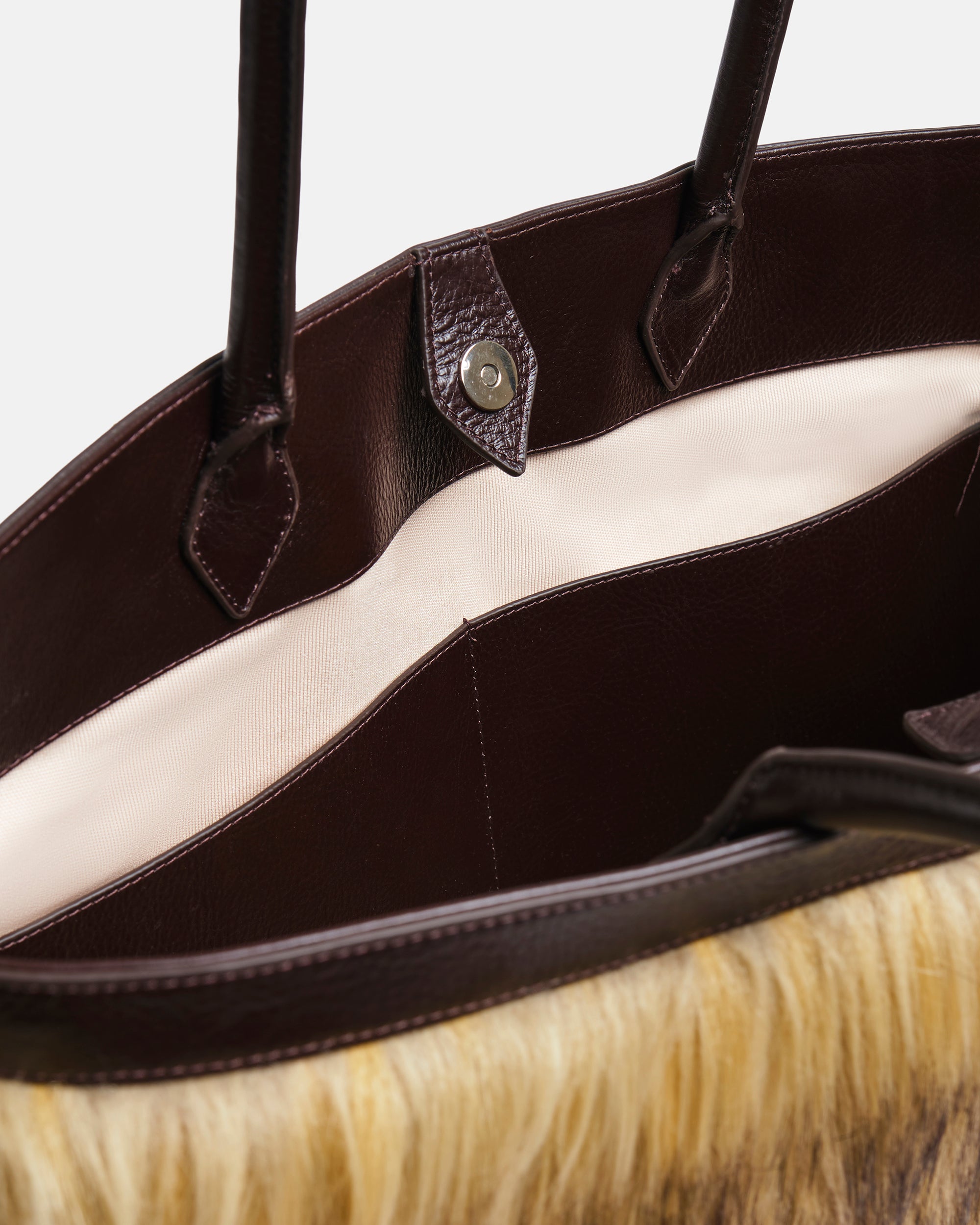 Gaia - Pale Gold Faux Fur