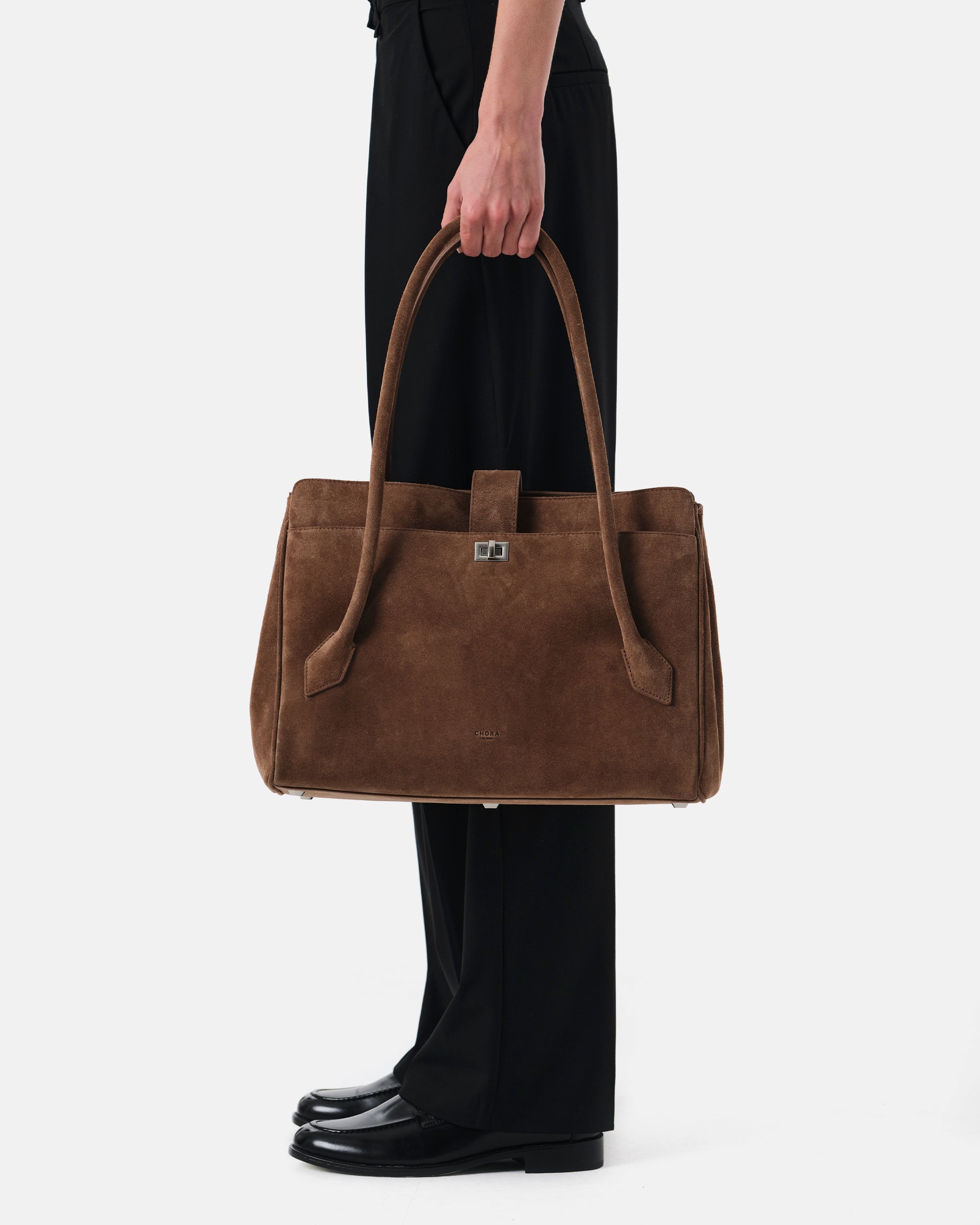 Cleo - Toffee Suede