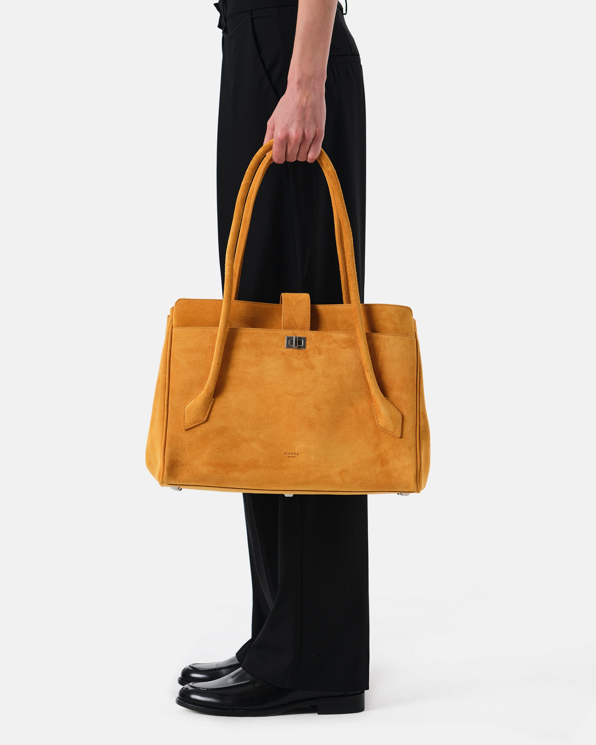 Cleo - Amber Suede